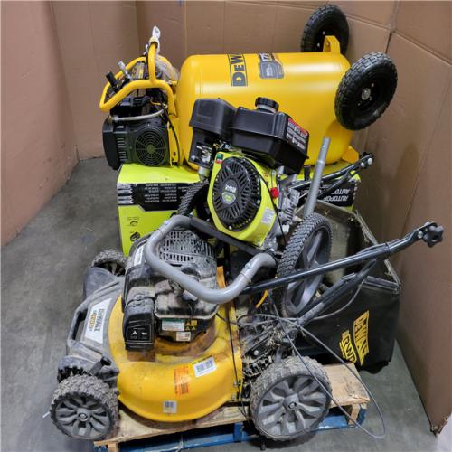 CALIFORNIA AS-IS OUTDOOR POWER EQUIPMENT