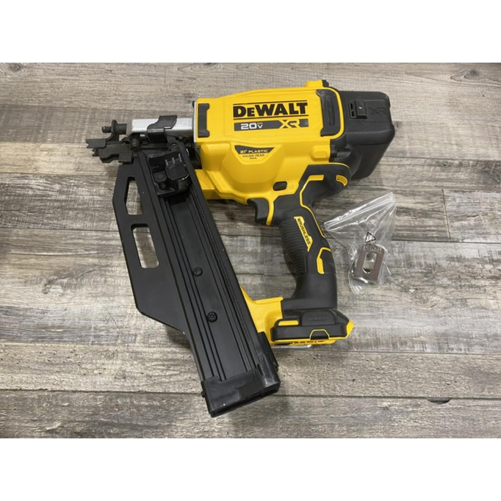 AS-IS DEWALT 20-Volt 21° Cordless Framing Nailer (Tool-Only)