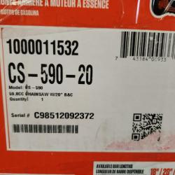 Phoenix NEW ECHO 20 in. 59.8 cc Gas 2-Stroke Rear Handle Timber Wolf Chainsaw (SEALED)