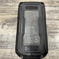 AS-IS DEWALT 20V MAX XR POWERSTACK Lithium-Ion Battery Starter Kit with 3.5Ah Battery and Charger
