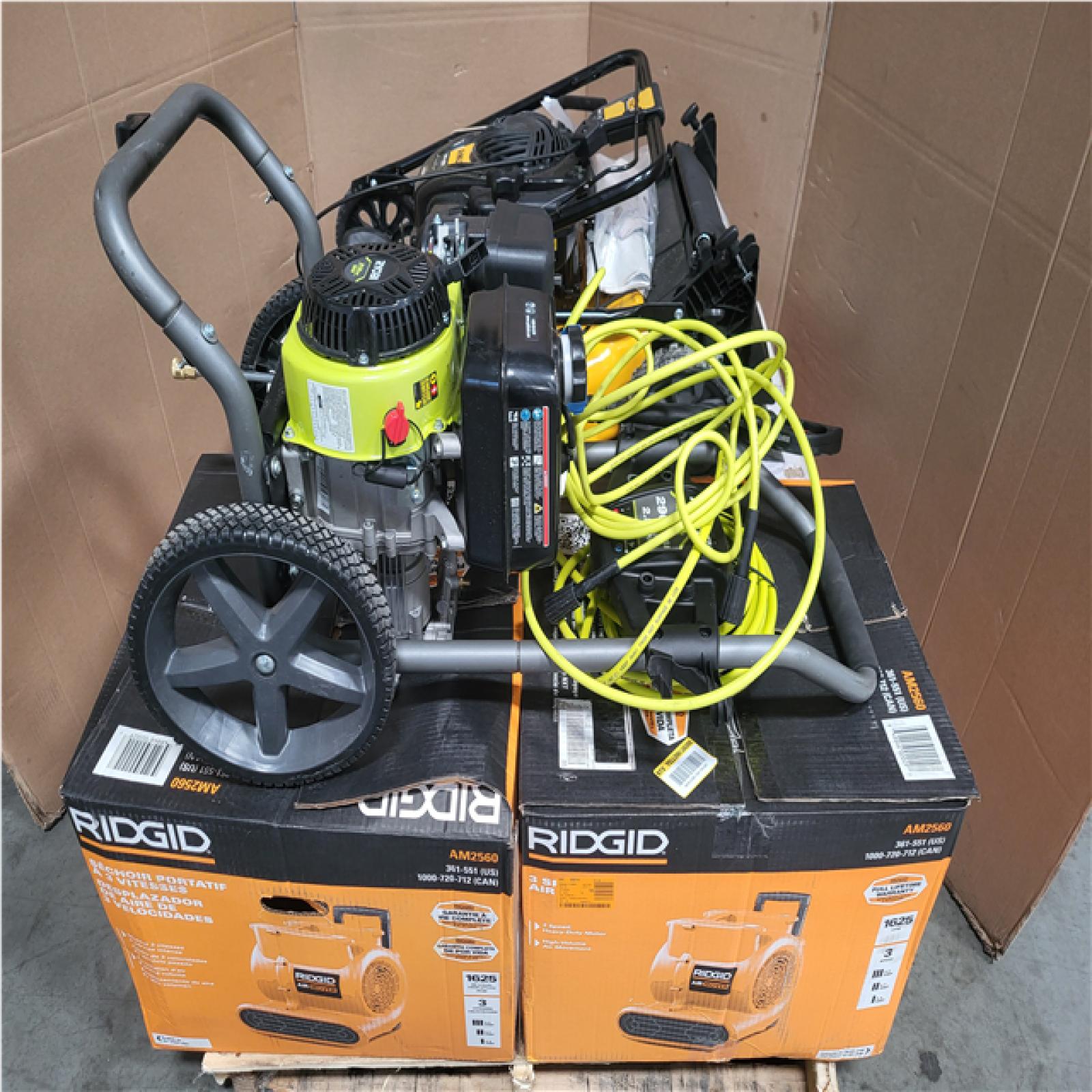 CALIFORNIA AS-IS OUTDOOR POWER EQUIPMENT