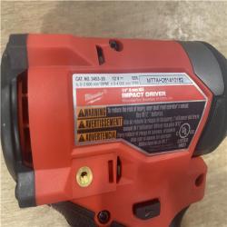 AS-IS Milwaukee FUEL 12V Lithium-Ion Brushless Cordless 1/4 in. Hex Impact Driver (Tool-Only)