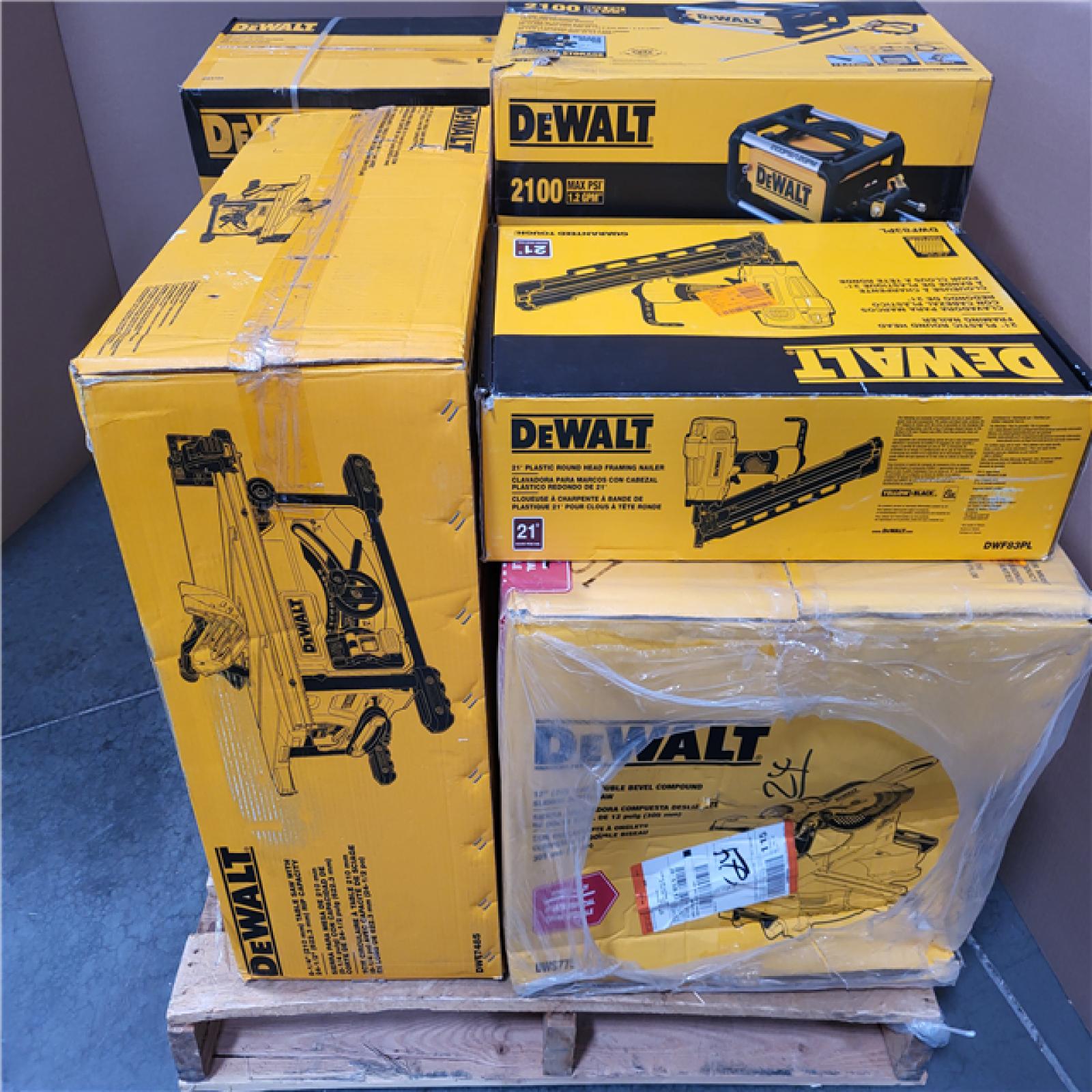 CALIFORNIA AS-IS TOOL PALLET