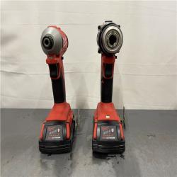 AS-IS - Milwaukee M18 18V Lithium-Ion Brushless Cordless Compact Drill/Impact Combo Kit