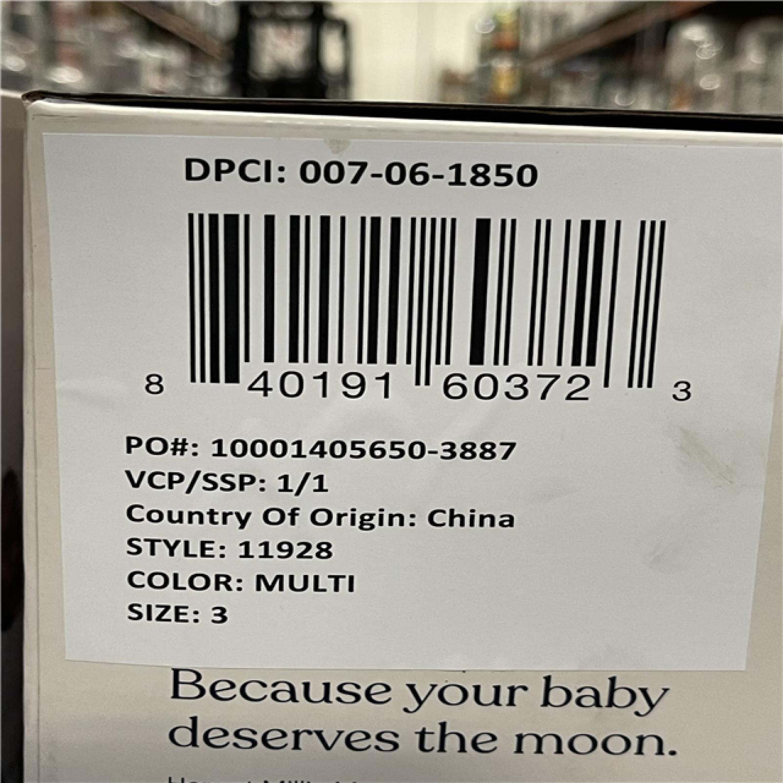 DALLAS LOCATION- Millie Moon Luxury Disposable Diapers - Size 3 PALLET-(20 CASES)