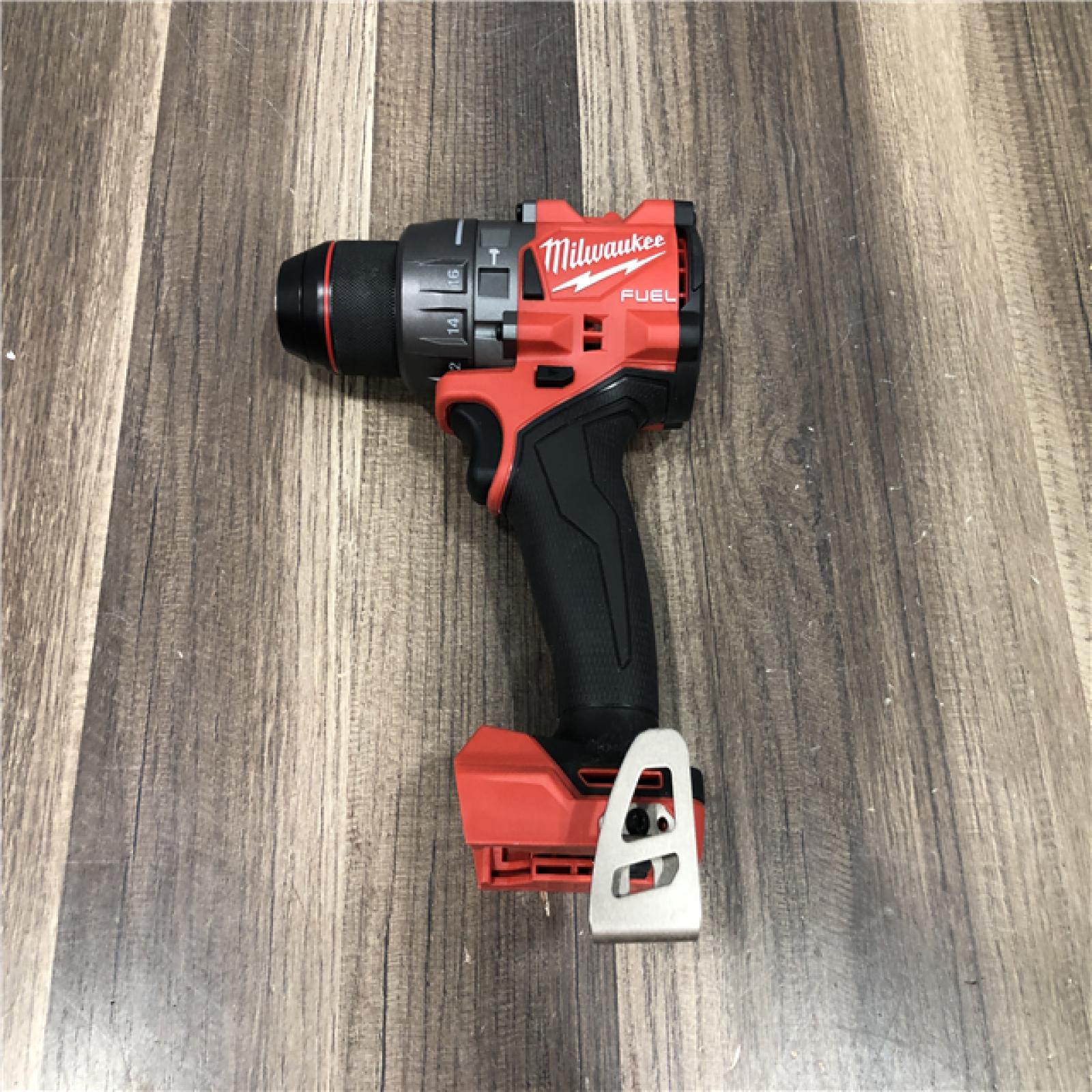 AS-IS Milwaukee FUEL 18V Lithium-Ion Brushless Cordless 1/2 in. Hammer Drill/Driver (Tool-Only)