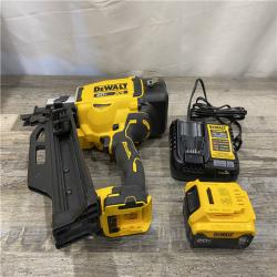 AS-IS DEWALT 20-Volt 21° Cordless Framing Nailer Kit