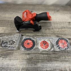 AS-IS Milwaukee  FUEL 12V Lithium-Ion Brushless Cordless 3 in. Cut Off Saw (Tool-Only)