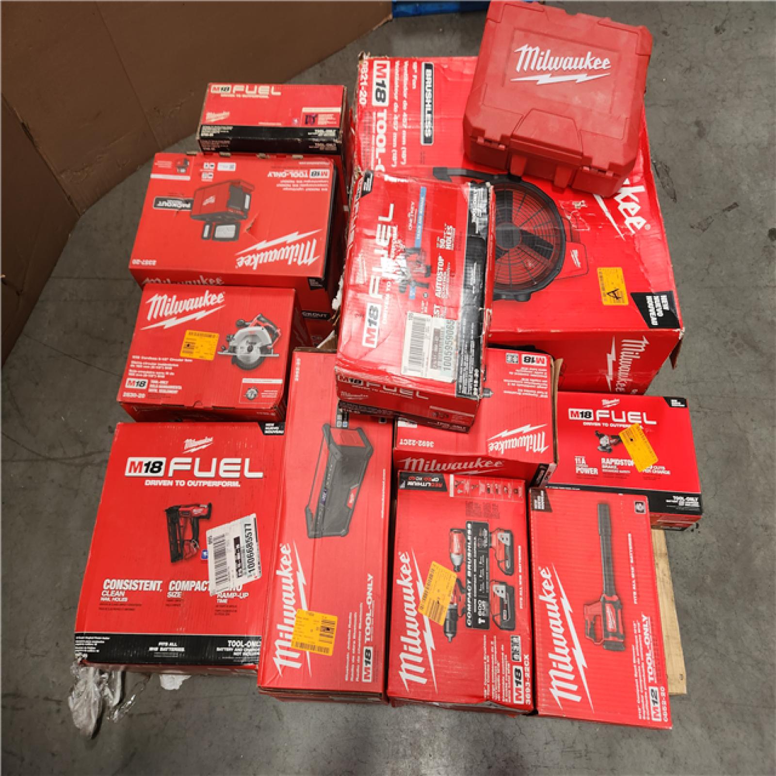 California AS-IS TOOL PALLET