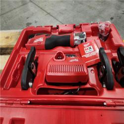 DALLLAS LOCATION - Milwaukee M12 12-Volt Lithium-Ion Force Logic Cordless Press Tool Kit (3 Jaws Included) with Two 1.5 Ah Battery and Hard Case