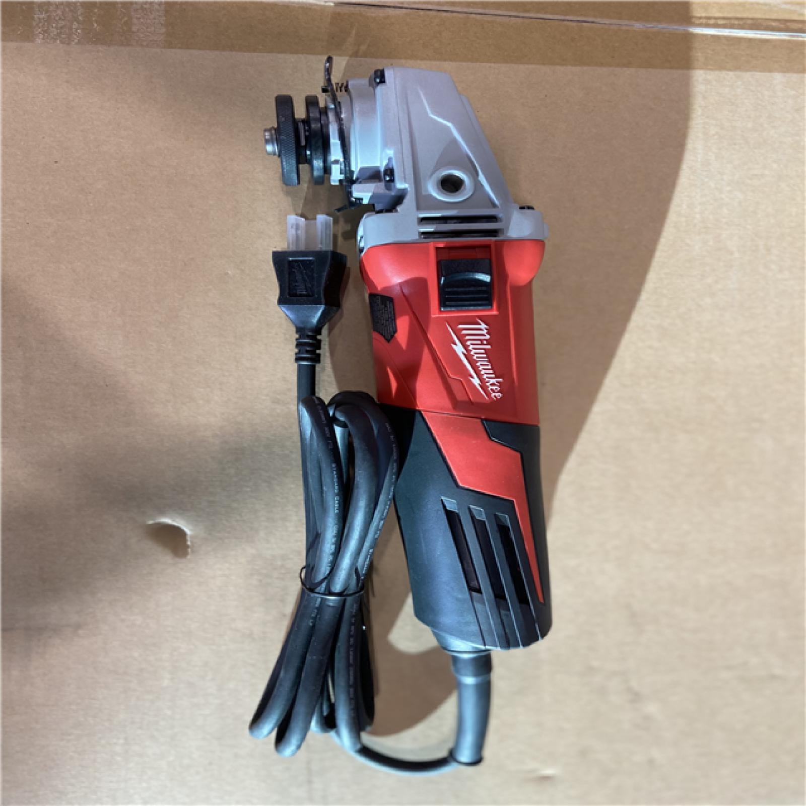 LIKE NEW! - Milwaukee 13 Amp 5 in. Small Angle Grinder with Dial Speed