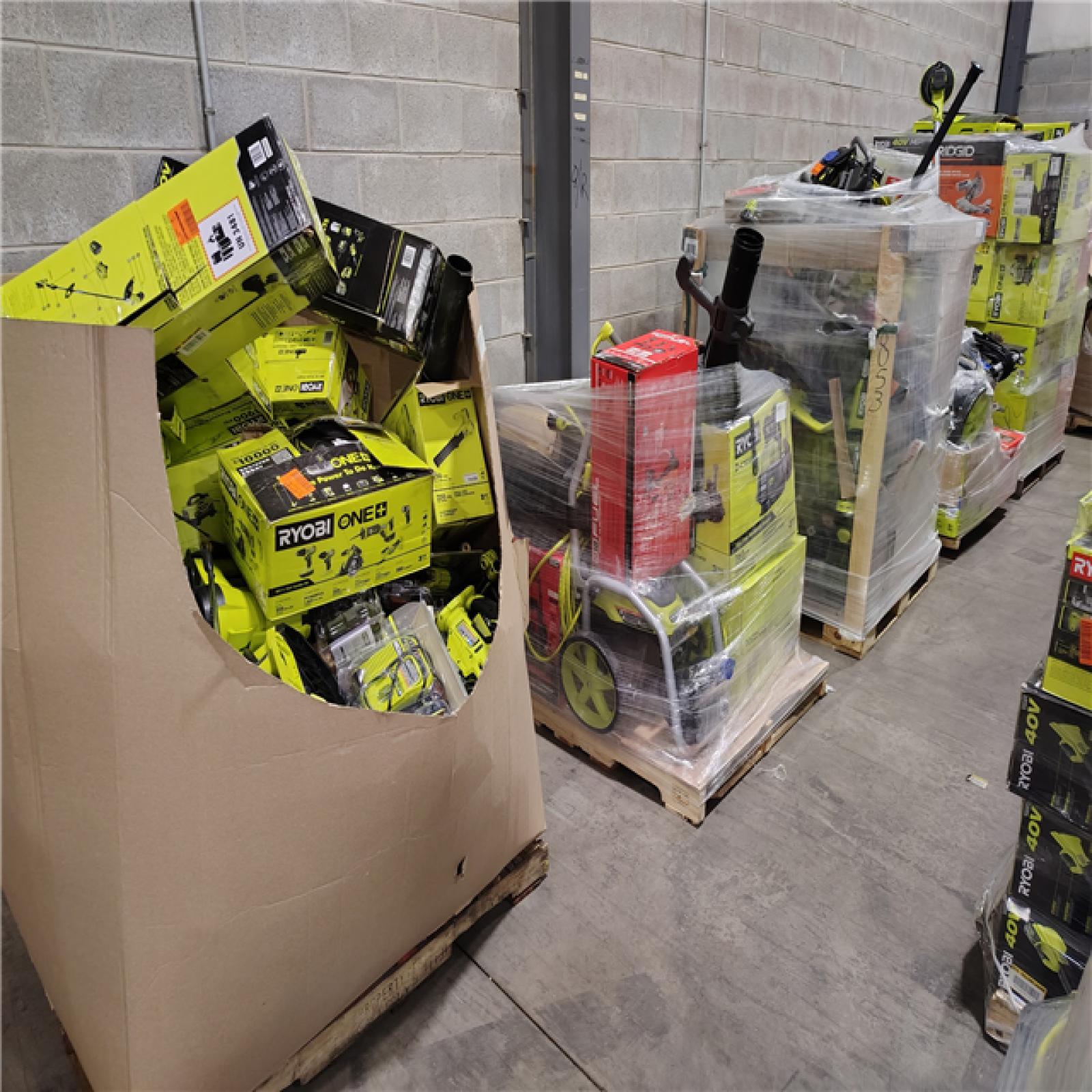 Pittston Location As-Is Power Tools Partial Truckload (14 Pallets) 0643-A