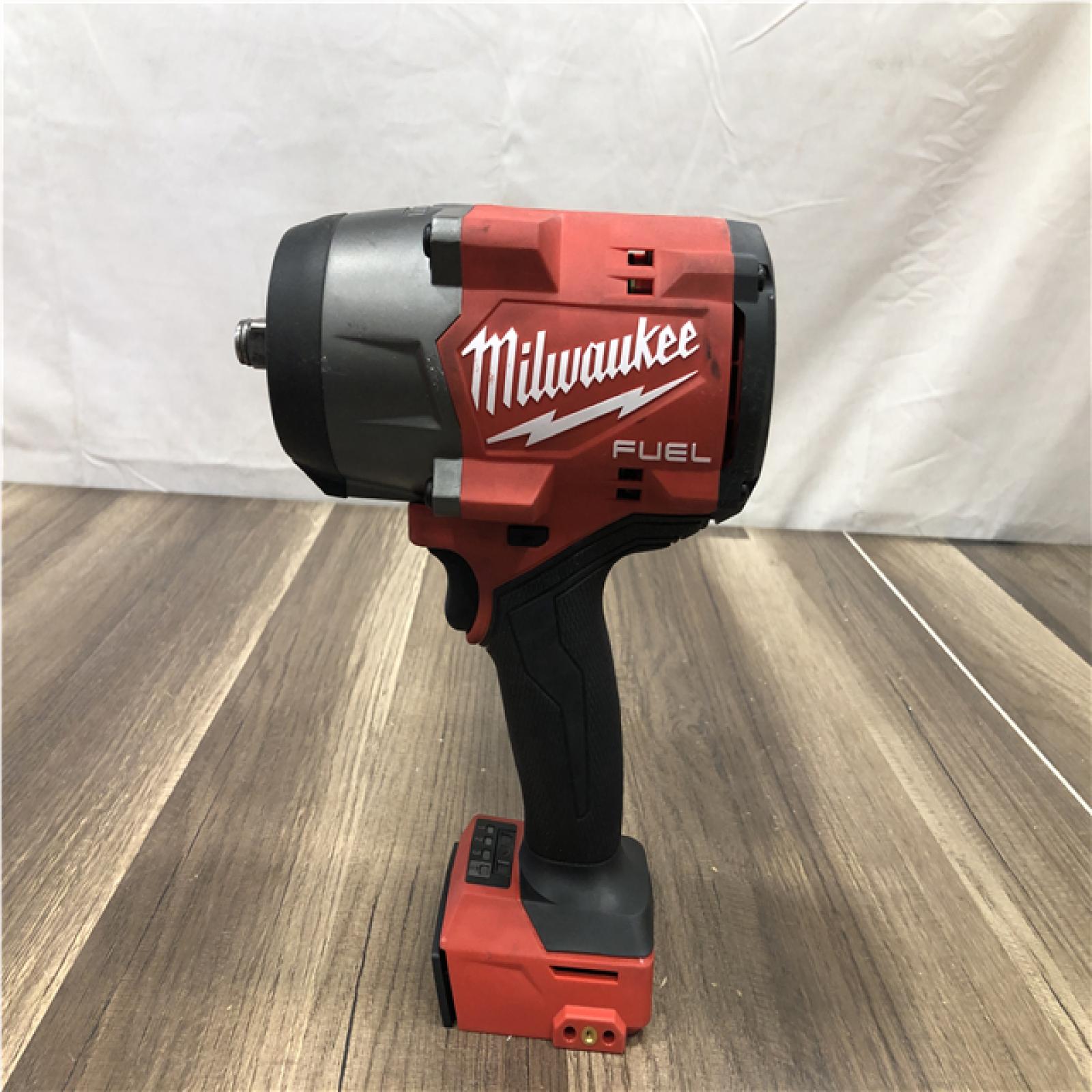 AS-IS Milwaukee FUEL 18V Lithium-Ion Brushless Cordless 1/2 in. Impact Wrench with Friction Ring (Tool-Only)