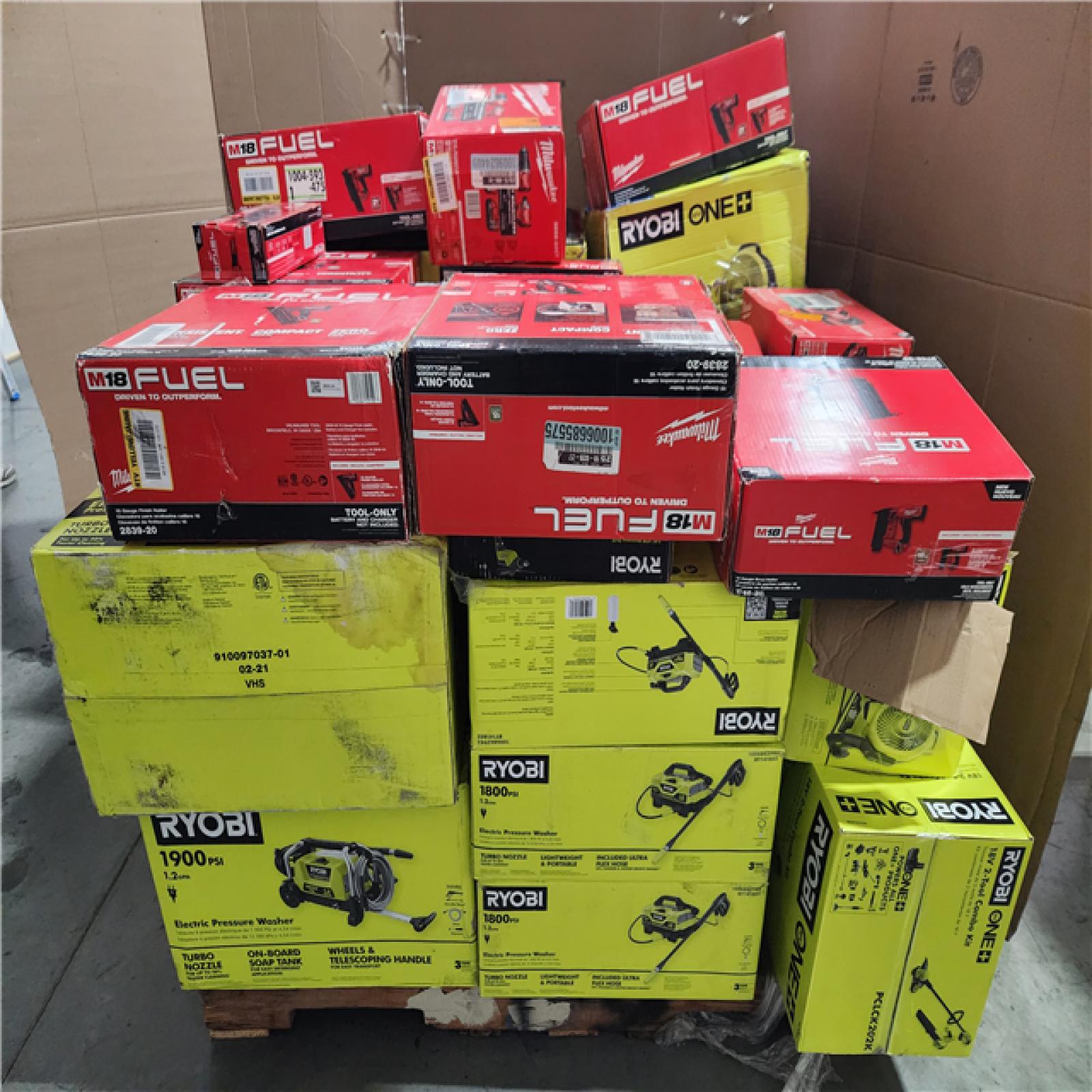 CALIFORNIA AS-IS TOOL PALLET