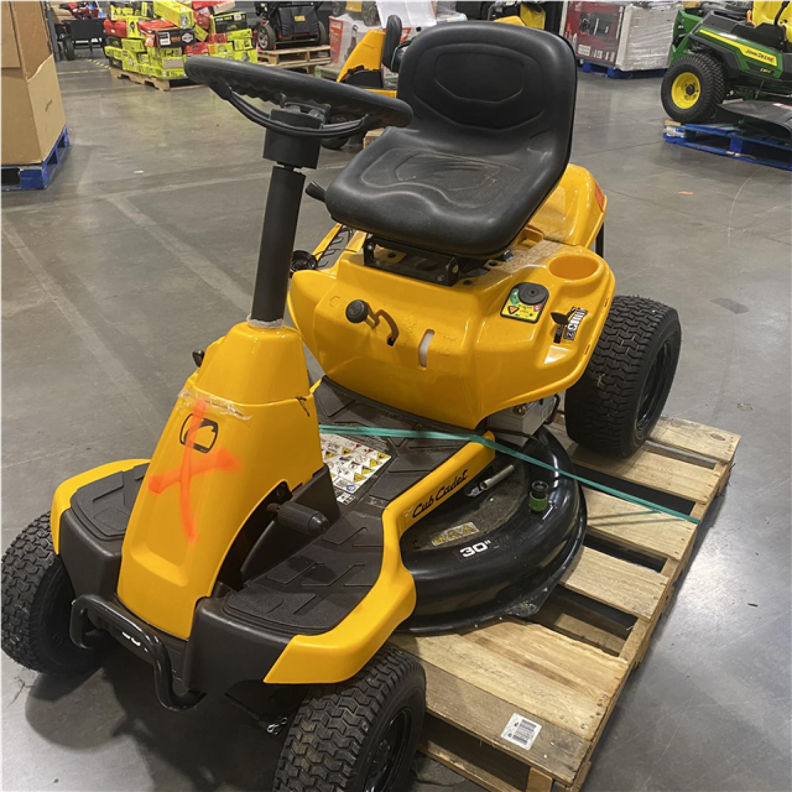 Dallas Location - As-Is Cub Cadet CC30 Riding Lawn Mower