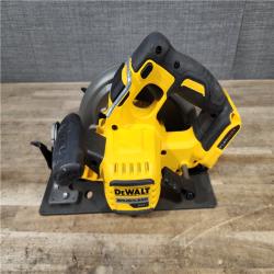 HOUSTON LOCATION - AS-IS DEWALT FLEXVOLT 60V MAX Cordless Brushless 7-1/4 in. Circular Saw with Brake (Tool Only)