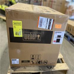 DALLAS LOCATION - Weber Genesis E-325 3-Burner Liquid Propane Gas Grill in Black with Large Sear Zone