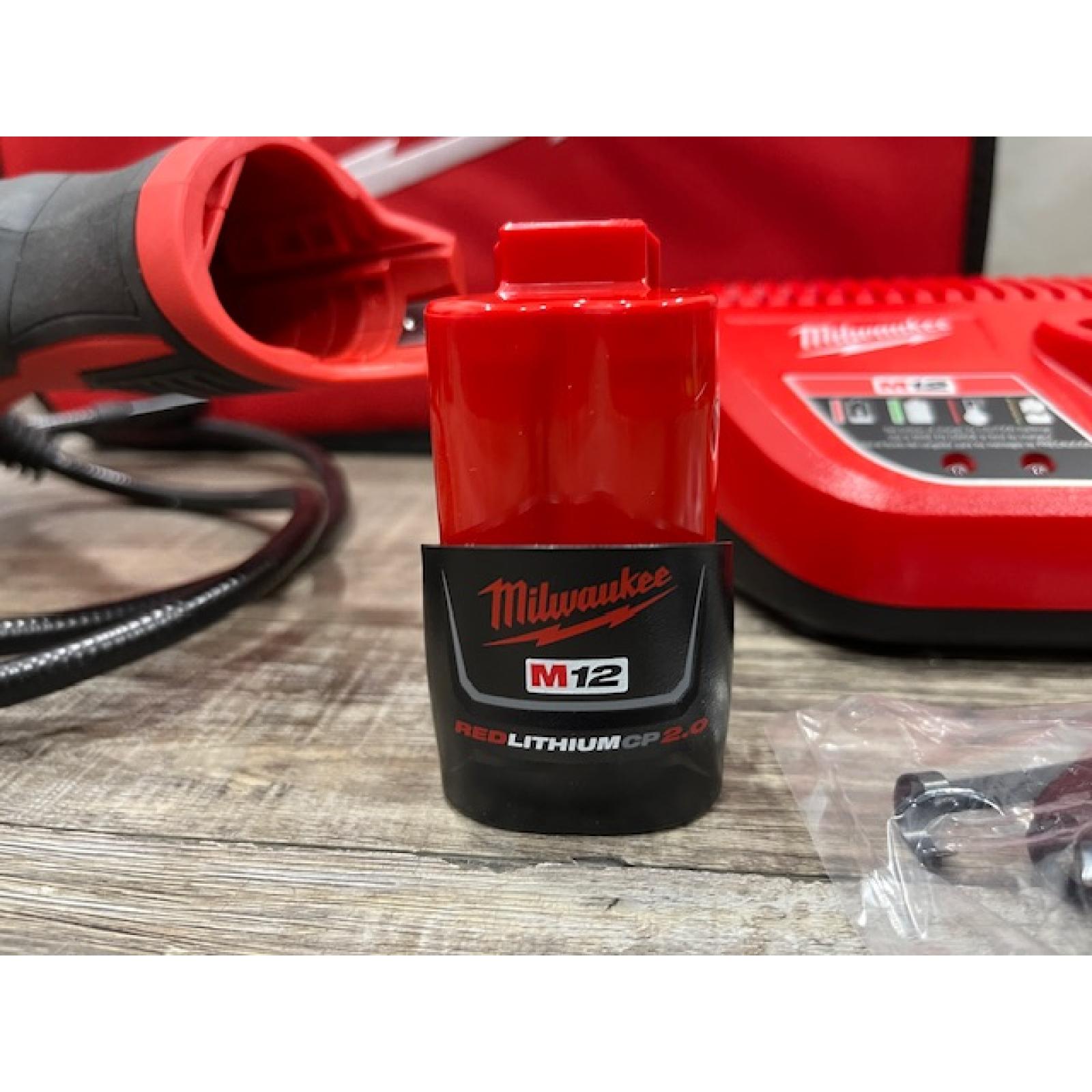 AS-IS Milwaukee 12V Lithium-Ion Cordless M-SPECTOR 360-Degree 4 ft. Inspection Camera Kit