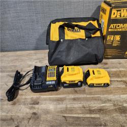 HOUSTON LOCATION - AS-IS DeWalt 2-Tool Combo Kit W/ (2) BATTERY & CHARGER