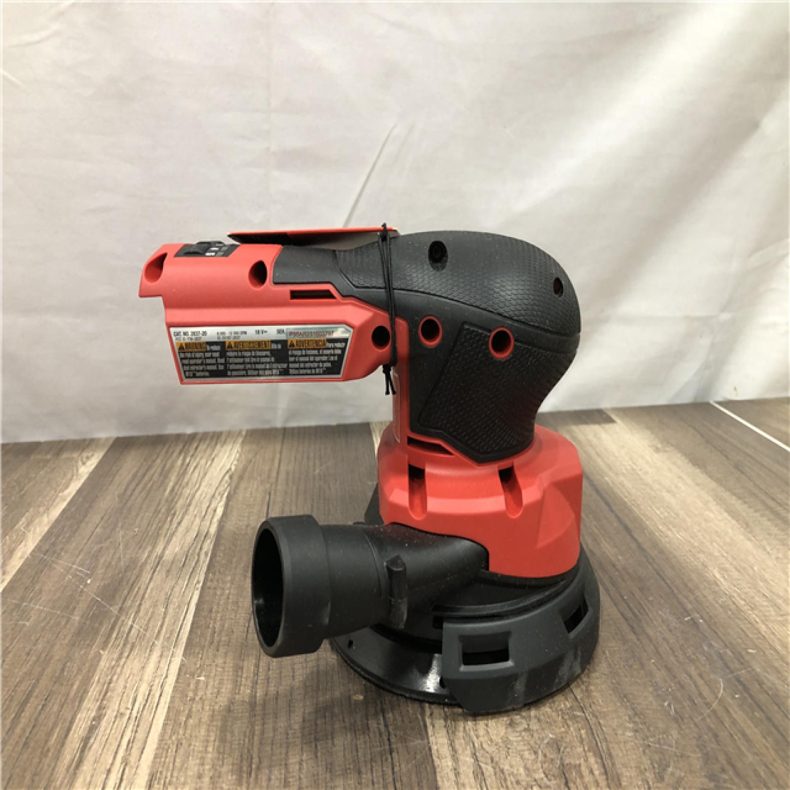 AS-IS Milwaukee 18V Lithium-Ion Brushless Cordless FUEL 5 in. Random Orbit Sander (Tool-Only)