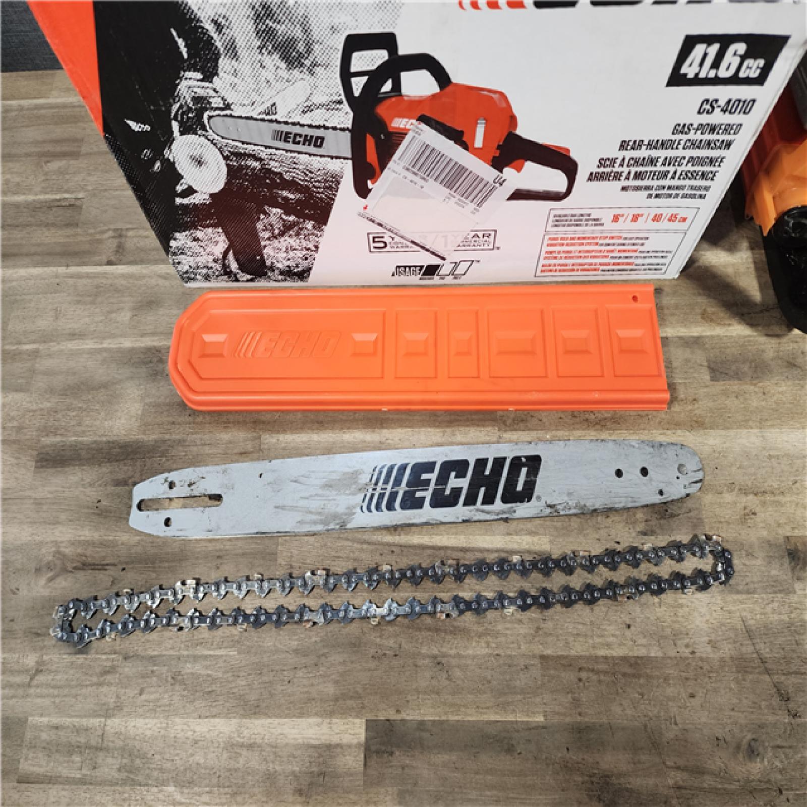 HOUSTON LOCATION - AS-IS Echo CS-4010-18 41.6CC 18 Inch Chainsaw with Bar and Chain