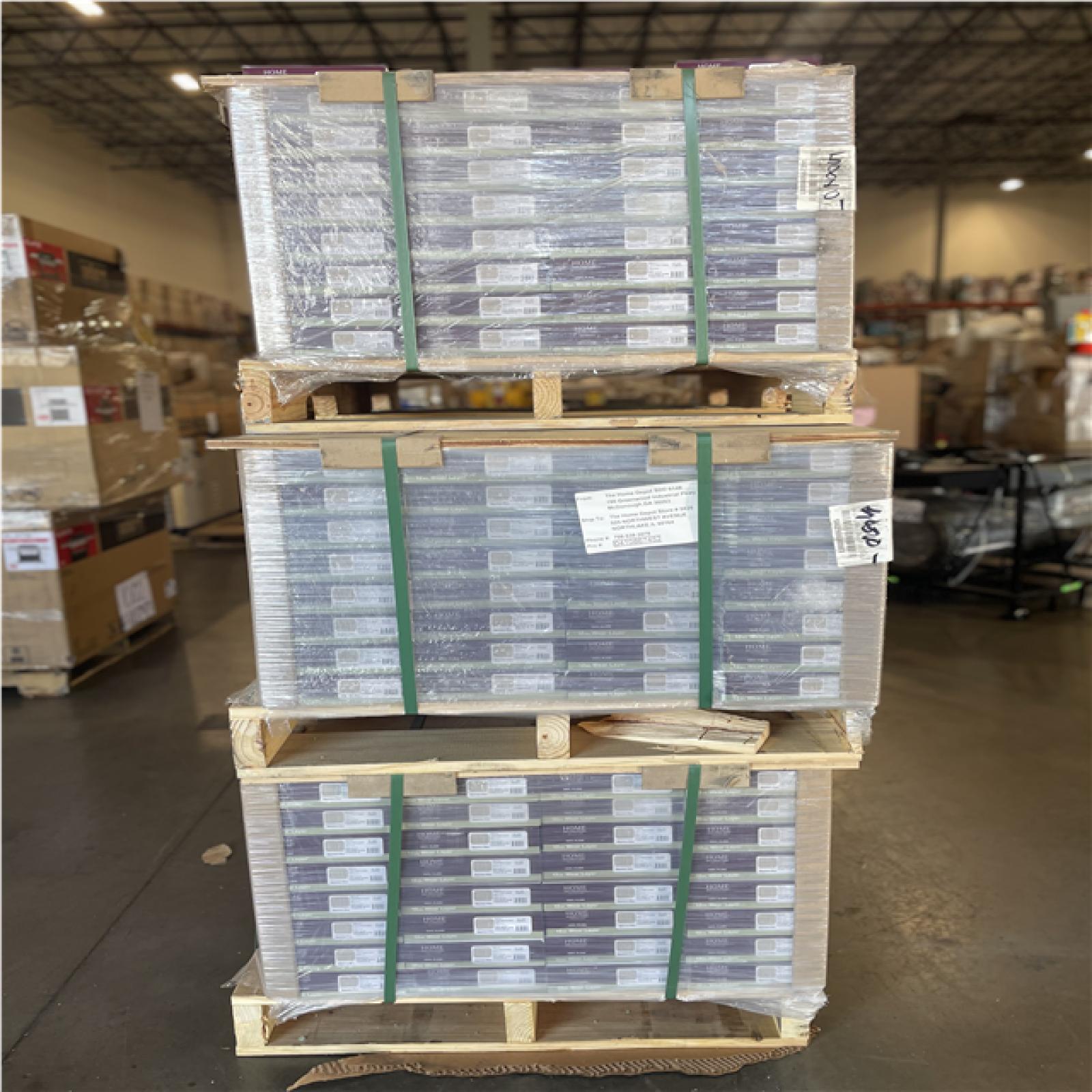 DALLAS LOCATION- HOME DECORATORS Bayview Pine 12 MIL x 7 in. W x 48 in. L  Flooring (23.8 sq. ft. /Case)(100 CASES)