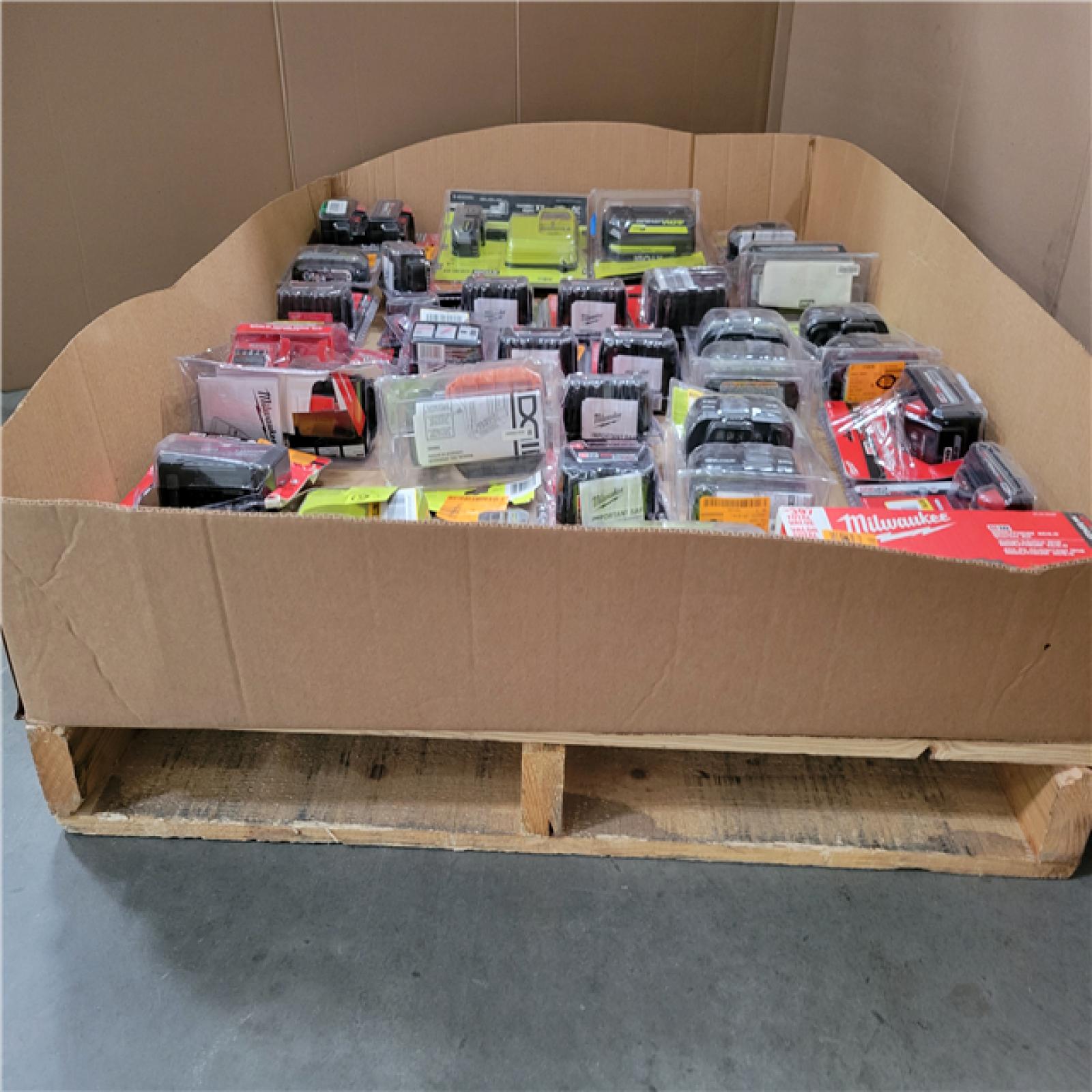 CALIFORNIA AS-IS BATTERY PALLET