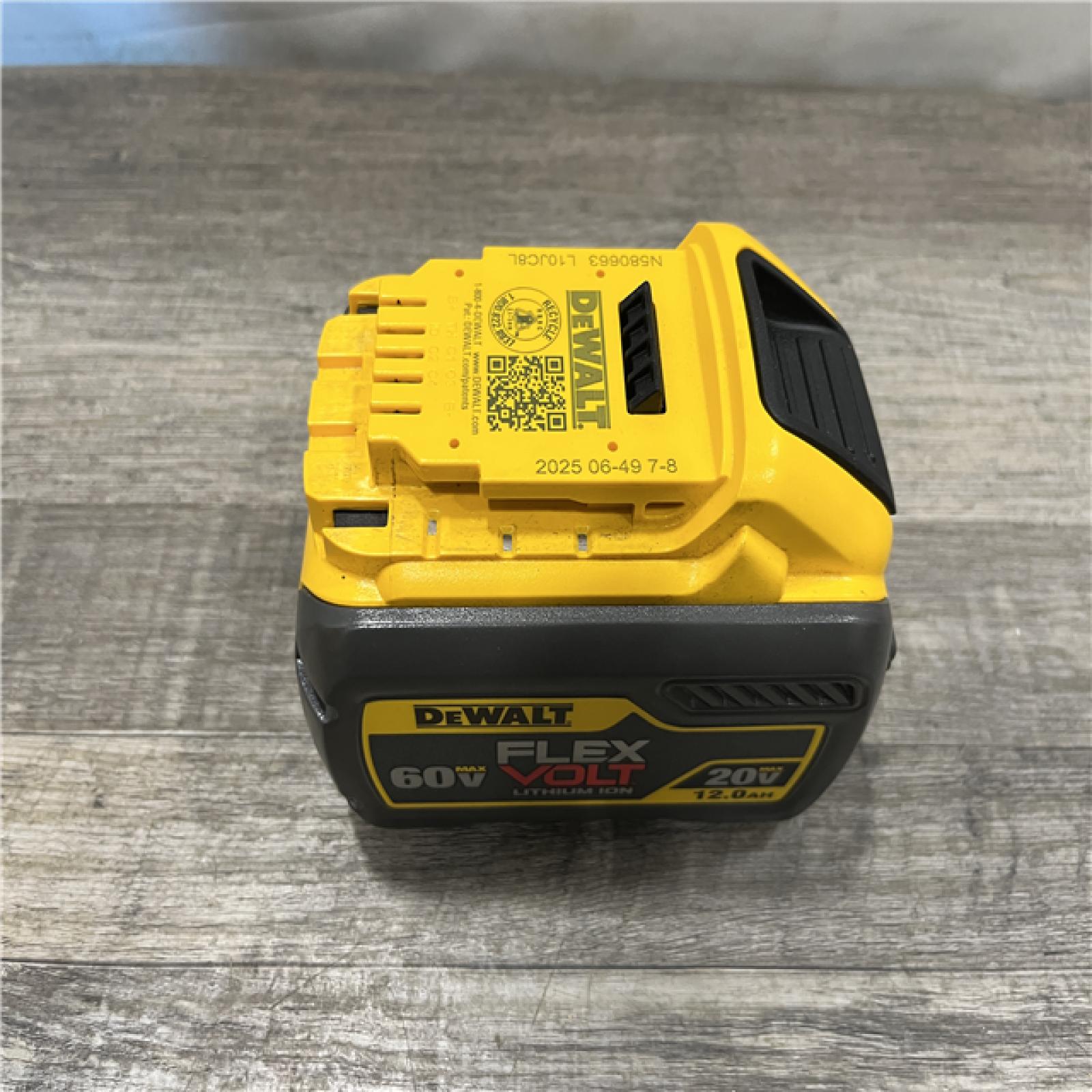 AS-IS DEWALT FLEXVOLT 20V/60V MAX Lithium-Ion 12.0Ah Battery
