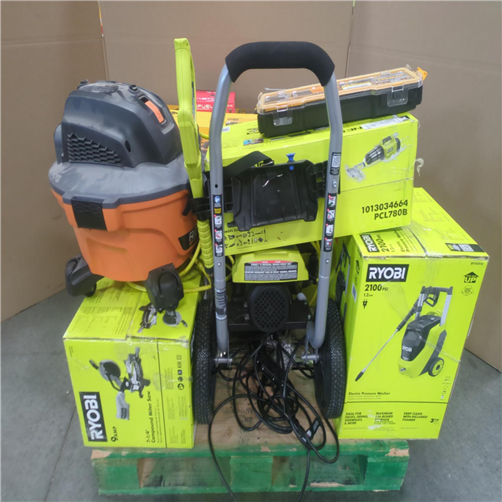 CALIFORNIA AS-IS TOOL PALLET