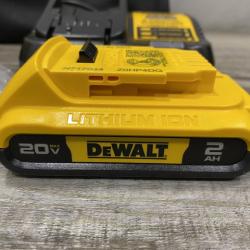 AS-IS DEWALT Atomic 20V Lithium-Ion Cordless Compact 1/2 in. Drill/Driver Kit