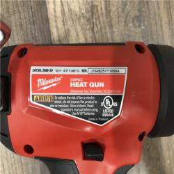 AS-IS Milwaukee 18V Lithium-Ion Cordless Compact Heat Gun (Tool-Only)