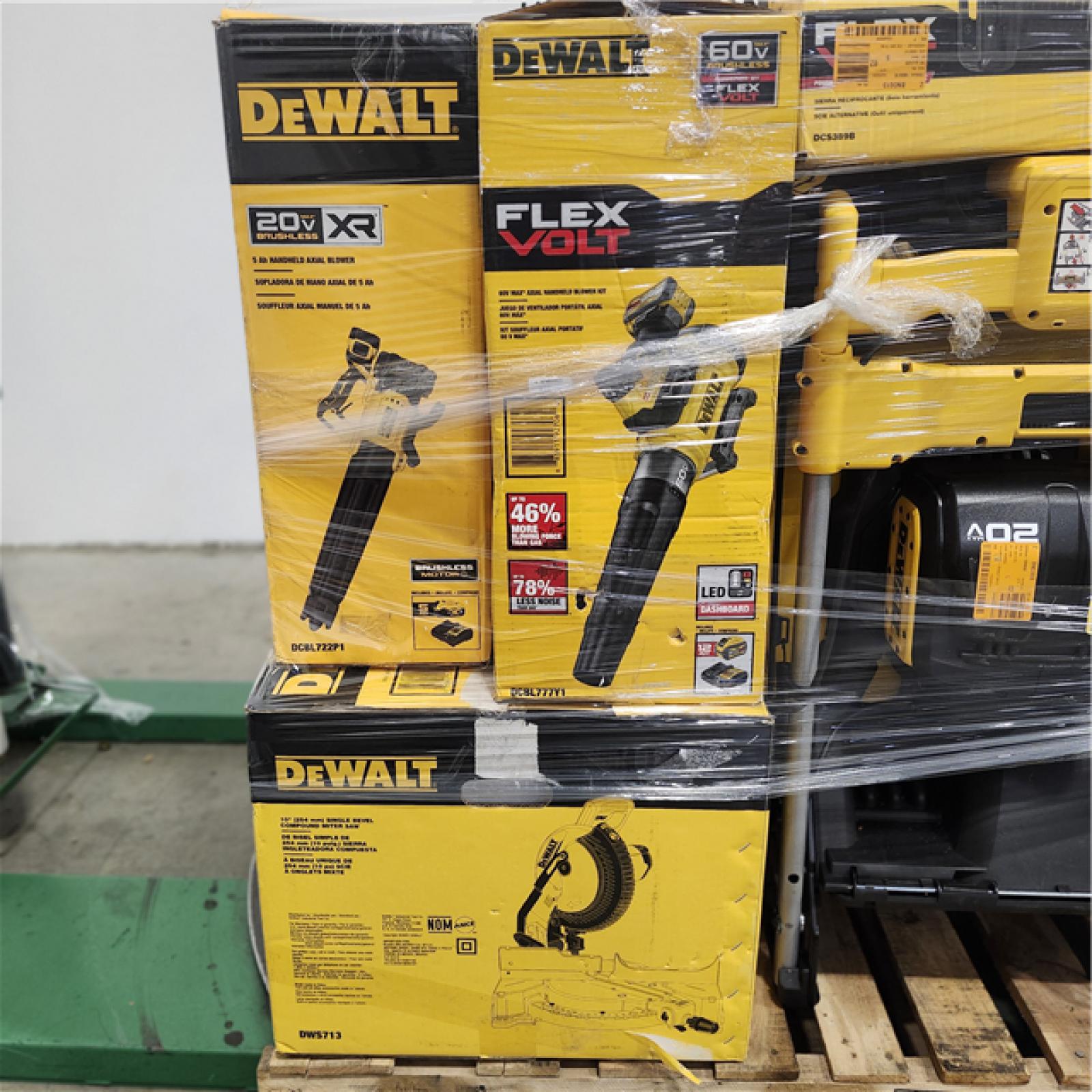 Dallas Location - As-Is DEWALT Tool Pallet