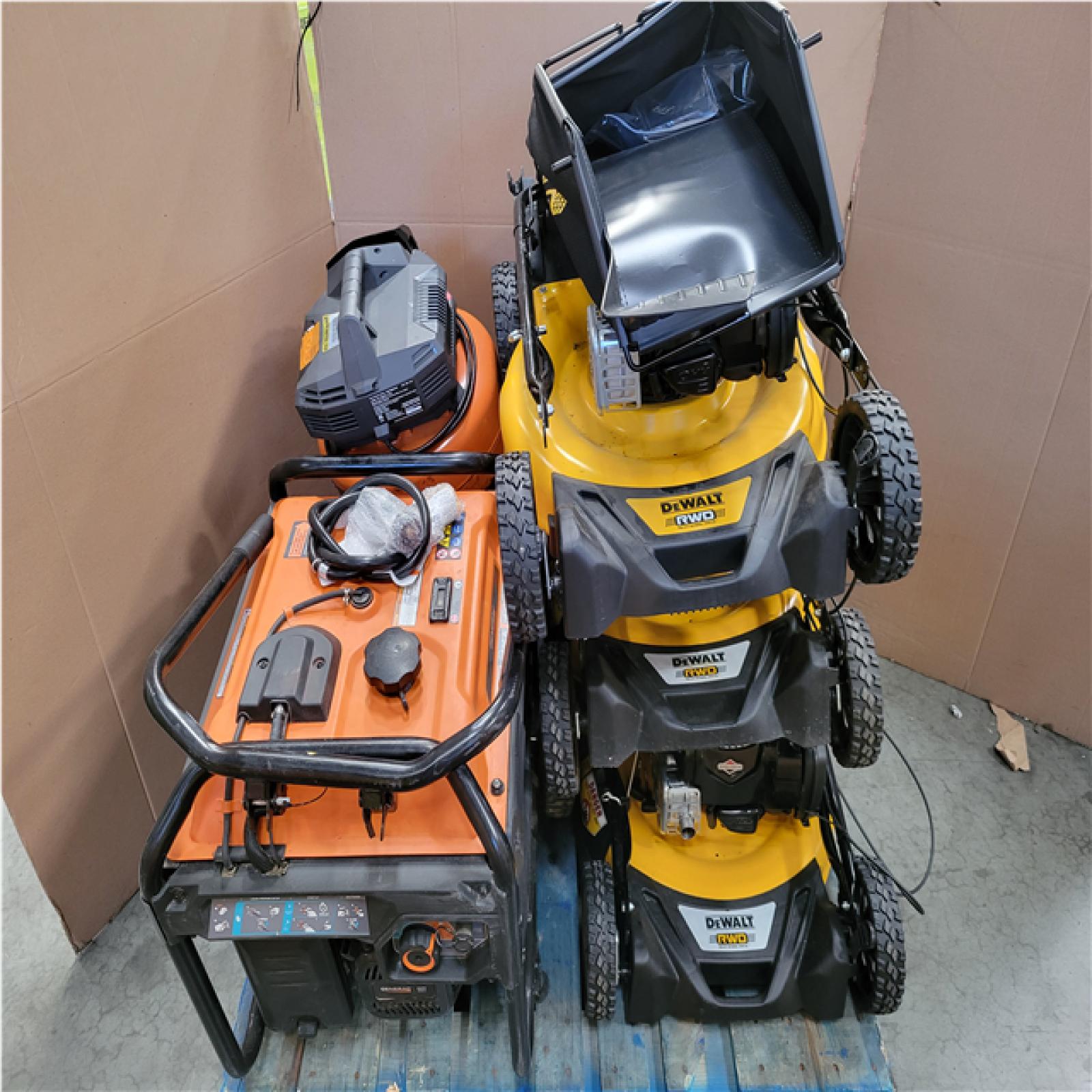 CALIFORNIA AS-IS OUTDOOR POWER EQUIPMENT