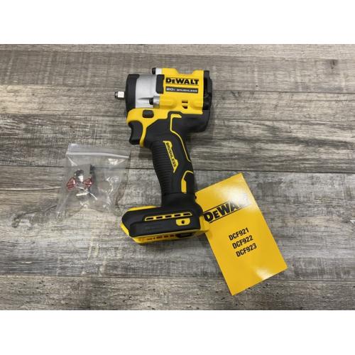 AS-IS DEWALT ATOMIC 20V MAX Cordless Brushless 3/8 in.Variable Speed Impact Wrench (Tool Only)