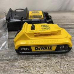 AS-IS DEWALT Atomic 20V Lithium-Ion Cordless Compact 1/2 in. Drill/Driver Kit