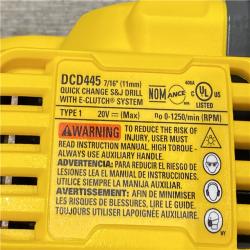 AS-IS DEWALT 20V Max Cordless Brushless 7/16 in. Quick Change Stud and Joist Drill (Tool Only)