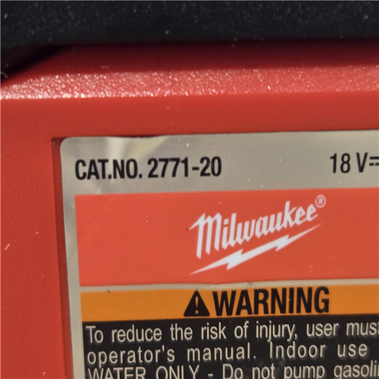 AS-IS Milwaukee 18-Volt 1/4 HP Cordless Transfer Pump (Tool Only)