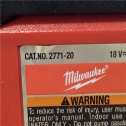 AS-IS Milwaukee 18-Volt 1/4 HP Cordless Transfer Pump (Tool Only)