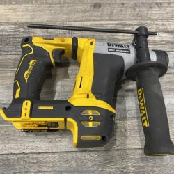 AS-IS DEWALT ATOMIC 20V MAX Cordless Brushless Ultra-Compact 5/8 in. SDS Plus Hammer Drill (Tool Only)
