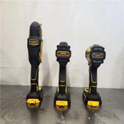 AS-IS- DEWALT 20V MAX Lithium-Ion Cordless 3-Tool Combo Kit