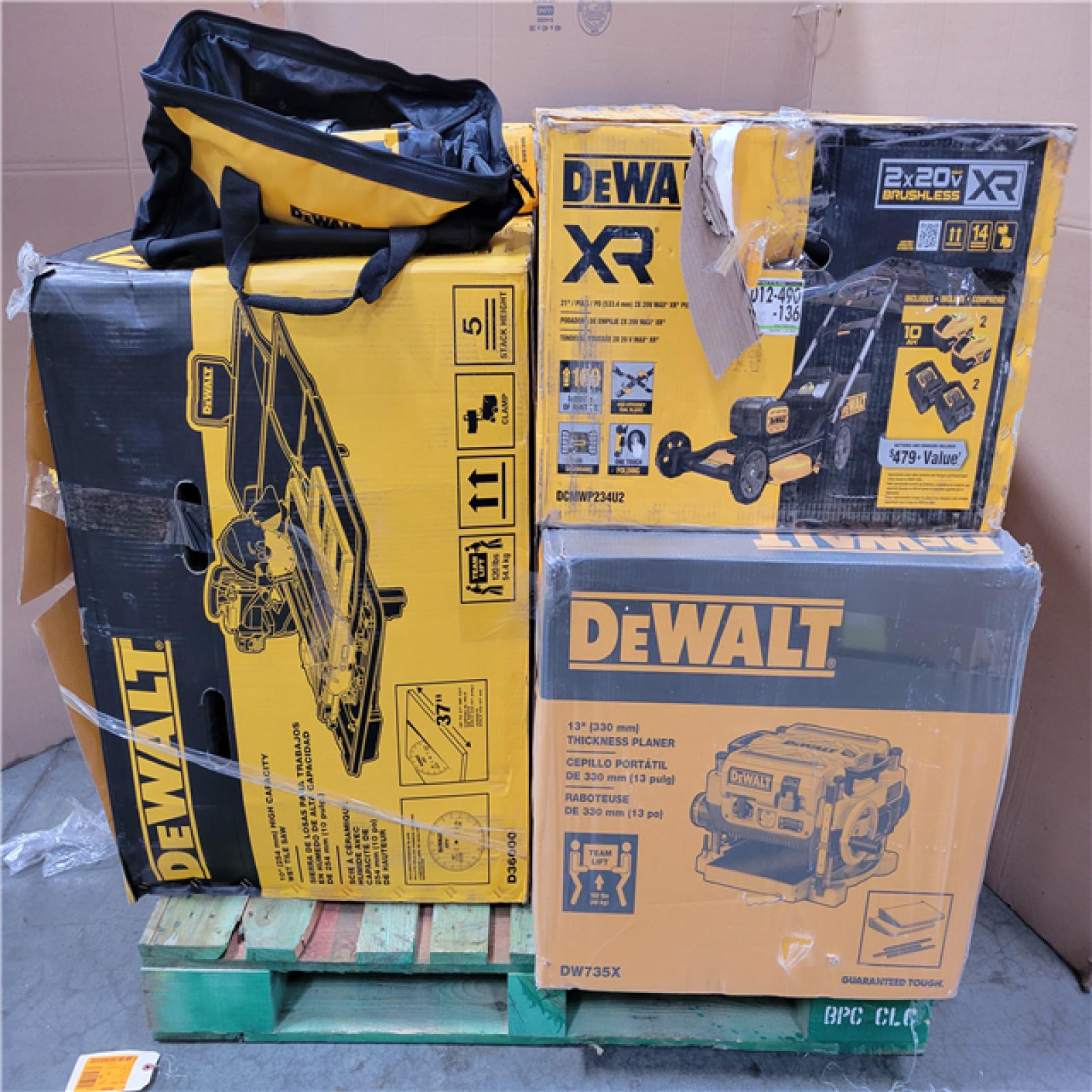 CALIFORNIA AS-IS TOOL PALLET