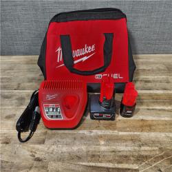 HOUSTON LOCATION - AS-IS Milwaukee 3497-22 12V Brushless Hammer Drill and Impact Driver Combo Kit