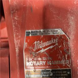 AS-IS Milwaukee 1-3/4 in. SDS-MAX Rotary Hammer
