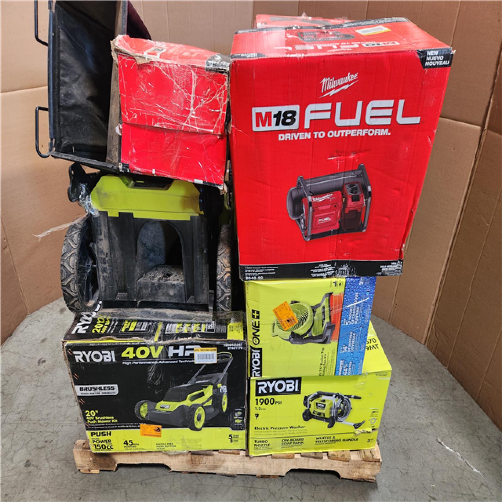 CALIFORNIA AS-IS TOOL PALLET