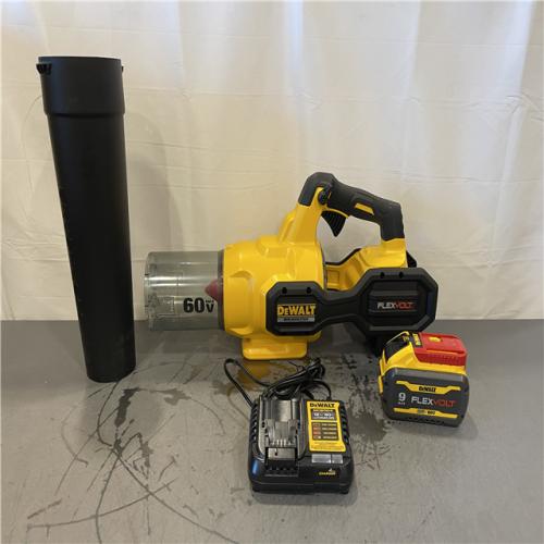 AS-IS - DEWALT FLEXVOLT 60V MAX 125 MPH 600 CFM Brushless Cordless Battery Powered Blower Kit