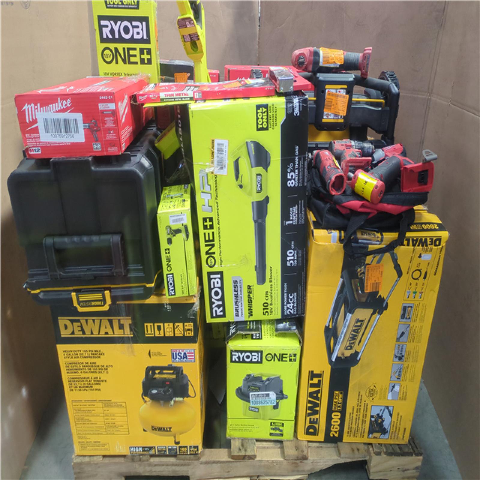 CALIFORNIA AS-IS TOOL PALLET