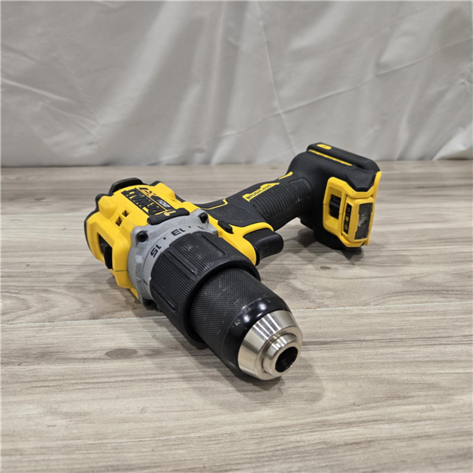 AS-IS DEWALT 20V Compact Cordless 1/2 in. Hammer Drill (Tool-Only)