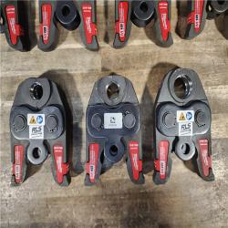 HOUSTON LOCATION - AS-IS Milwaukee 49-16-2662R 1/4, 3/8, 1/2, 5/8, 3/4, 7/8, 1 1/8 Press Jaw Kit for M18