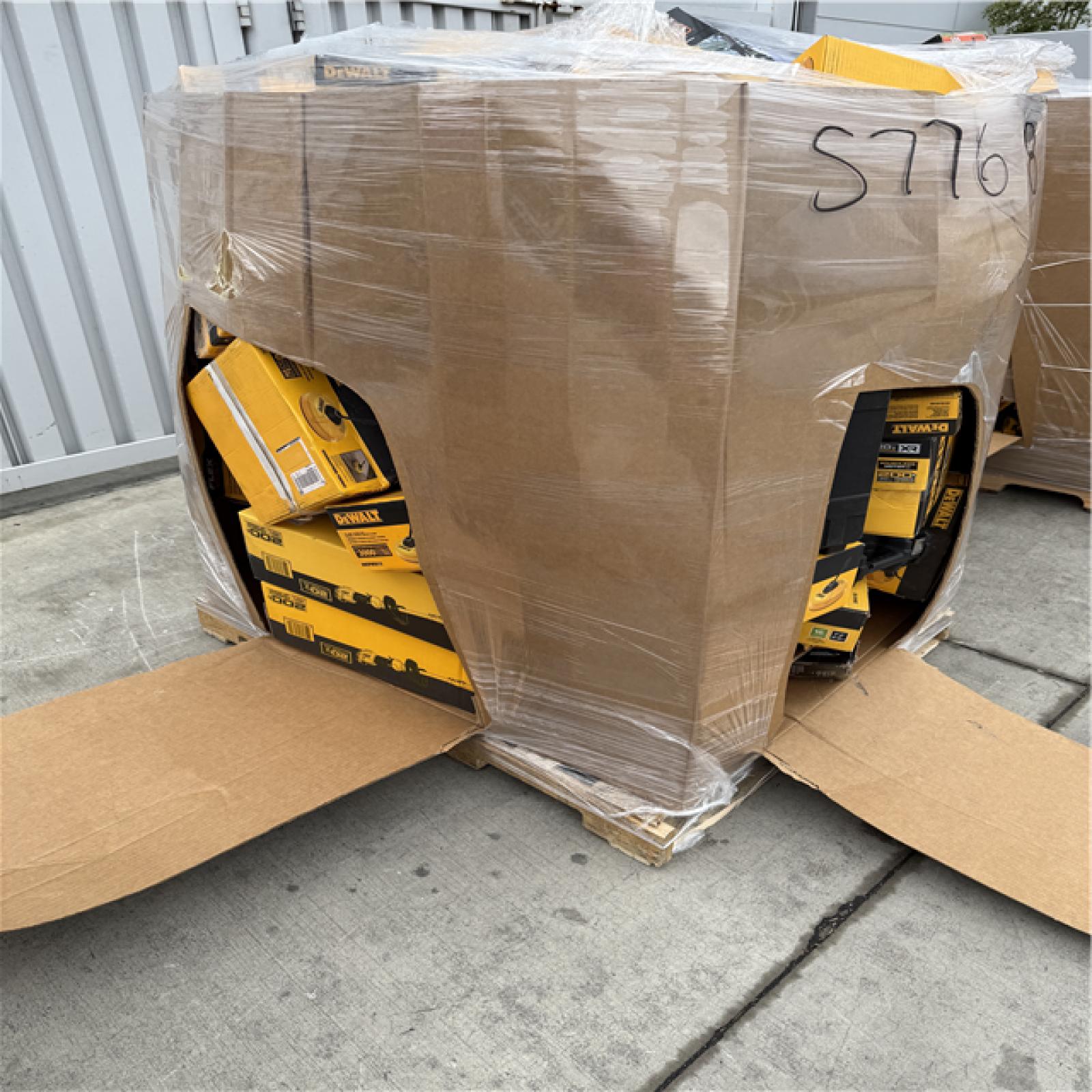 California AS-IS POWER TOOLS Partial Lot (3 Pallets) P-R057768