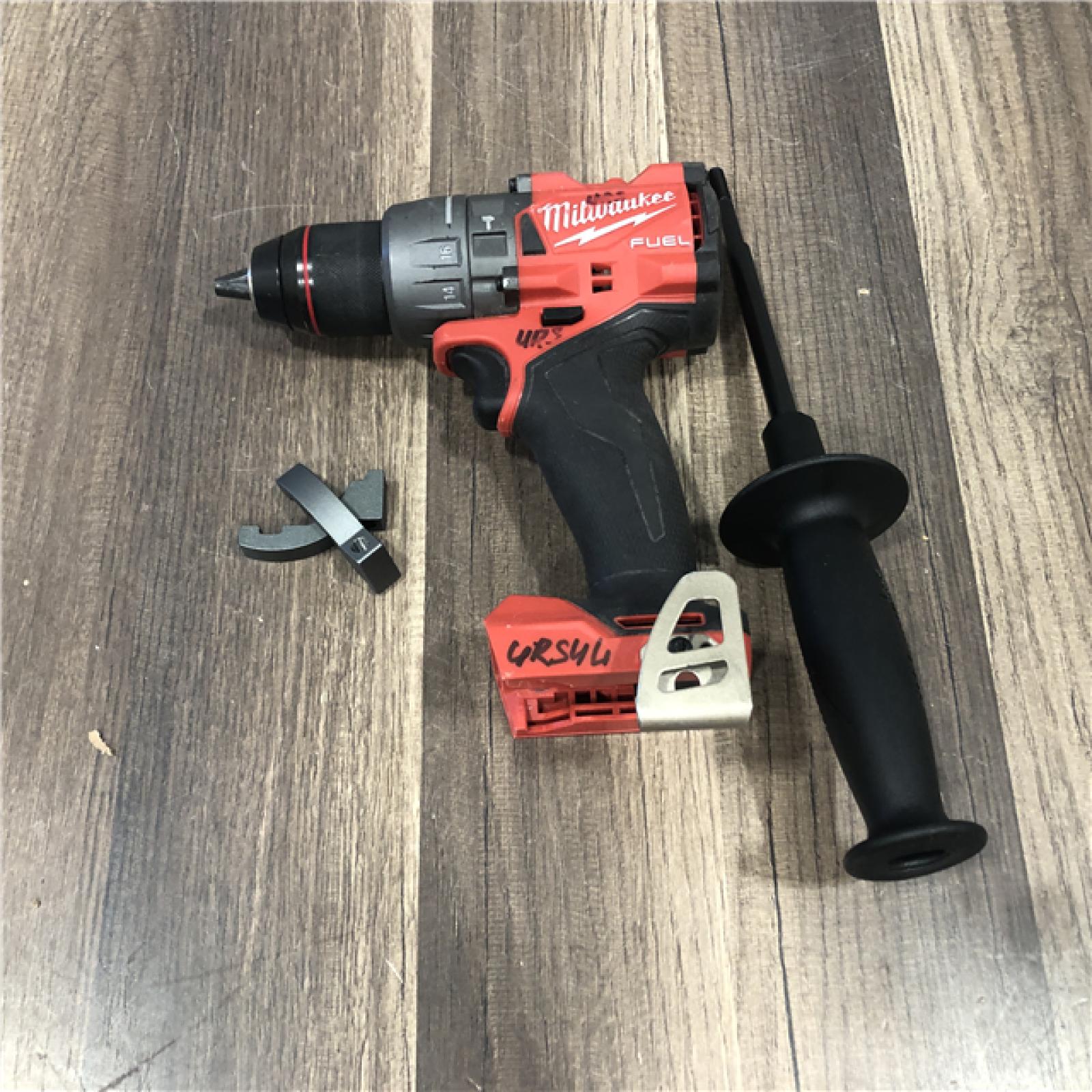 AS-IS Milwaukee FUEL 18V Lithium-Ion Brushless Cordless 1/2 in. Hammer Drill/Driver (Tool-Only)